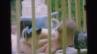 Camden New Jersey (1964): A Playpen Outside Is The Creative Place Three Babies Of