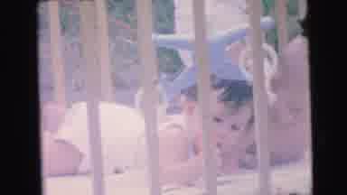 Camden New Jersey (1964): The Little Child Is Playing Very Happily In The Ground