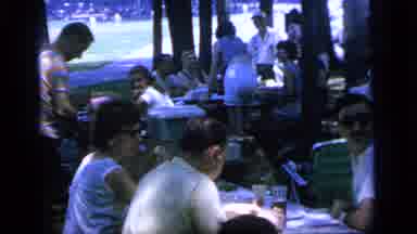 Camden New Jersey (1964): Moment Of Relax And Happiness For Friends And Family
