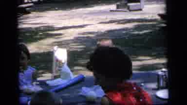 Camden New Jersey (1964): Family Picnic At The Local Community Park