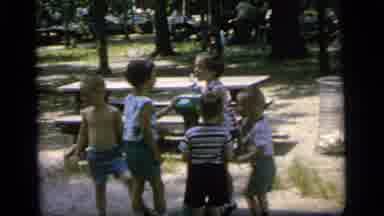 Camden New Jersey (1964): Park Day And Children's Meeting To Play With Lots Of Fun