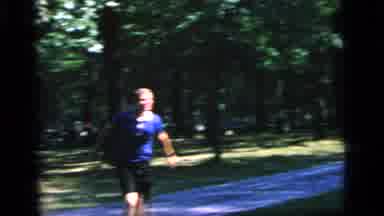 Camden New Jersey (1964): A Day In Nature Playing A Game Of Badminton