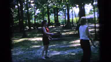 Camden New Jersey (1964): Fun Day With Shuttlecocks