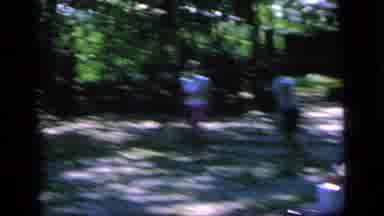 Camden New Jersey (1964): Four Persons Are In The Ground Doing Playing