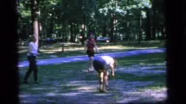 Camden New Jersey (1964): Playing Tennis With Friends