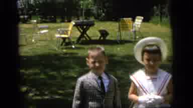 Camden New Jersey (1964): The Children Were Wearing Grand Dress To Go For A