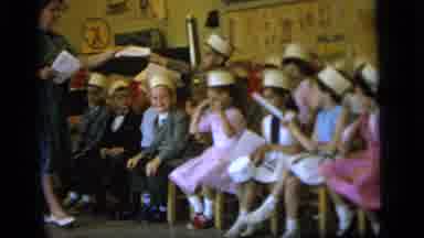 Camden New Jersey (1964): The Children Are Leaving The House And She Goes Along