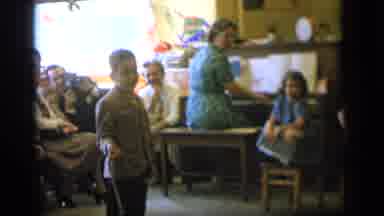Camden New Jersey (1964): The Family Members Are Enjoyed In The House Seeing