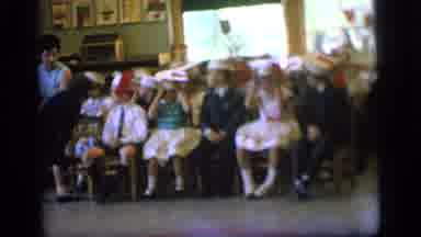 Camden New Jersey (1964): Young Children And A Teacher In A Classroom Getting