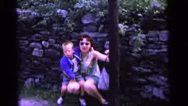 Camden New Jersey (1964): The Two Persons Are Seeing The Big Building Its Very