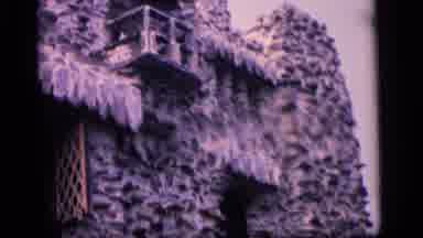 Camden New Jersey (1964): Panning Shot Of Stone Building From Top To Middle