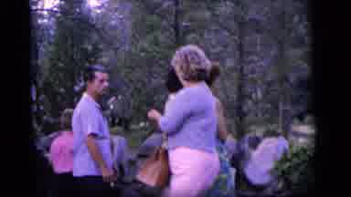 Camden New Jersey (1964): People Standing Around Watching Something In The