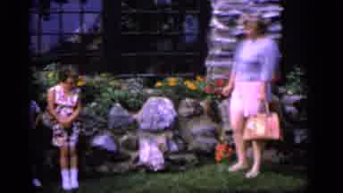 Camden New Jersey (1964): The Peoples Are Enjoying In The Park In Their Park Lot