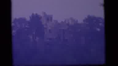 Camden New Jersey (1964): Faraway View Of A Ruined Building In A Secluded Area