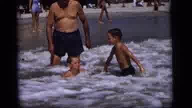 Camden New Jersey (1964): The Kids Are Playing In The Water Very Happily
