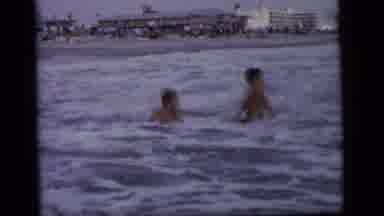 Camden New Jersey (1964): People Are In The Swimming Pool Very Happily