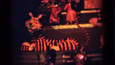 CAMDEN NEW JERSEY-1964: Animatronic Animals And People Perform For The Crowd As