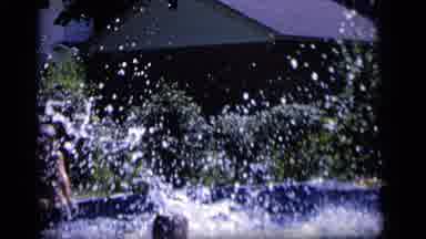 Camden New Jersey (1964): The Children Was Playing In The Water On The Water Tub