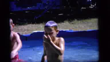 Camden New Jersey (1964): The Childrens Are Swimming In The Tub They Are Enjoy