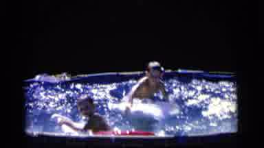 Camden New Jersey (1964): Two Kids Fun Wild Pool Ride