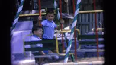 Camden New Jersey (1964): The Two Childrens Are Playing In The Park And Wearing A