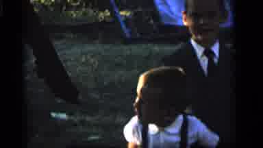 Camden New Jersey (1964): Young Boys Standing Outside In Dress Clothes One Of Them