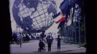Camden New Jersey US (1964): People Walking Around A Military Base