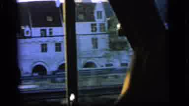 Camden New Jersey US (1964): Video From Inside Moving Car Or Bus Of Large