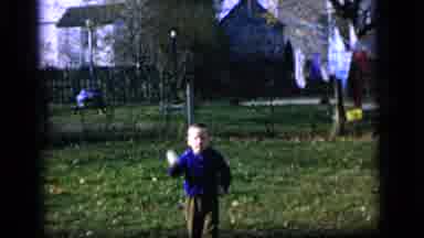 Camden New Jersey US (1964): The Small Boys Were Playing With Ball In The Outside