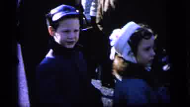 Camden New Jersey US (1964): Christmas Winter Santa Claus Children Holiday Parade