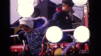 Camden New Jersey US (1964): The Children's Are Enjoyed In The Sitting Chair And