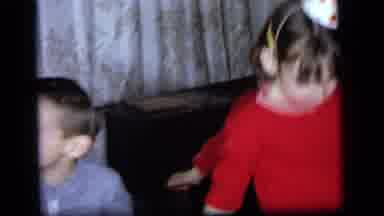 Camden New Jersey US (1964): Birthday Kids Dancing At Party