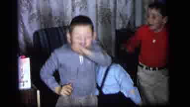Camden New Jersey US (1964): The Children's Are Playing In The House