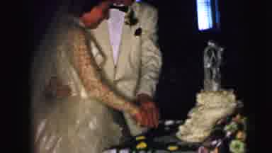 Camden New Jersey USA (1964): Cute Newlyweds Surprise