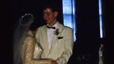 Camden New Jersey USA (1964): The Vintage Wedding Of A Young Couple In Love