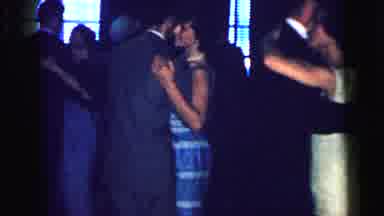 Camden New Jersey USA (1964): Couples Dance At A Wedding With The Bride And Groom