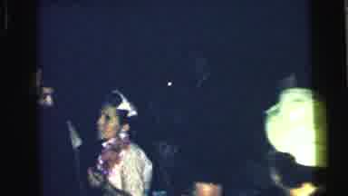 Camden New Jersey USA (1964): People Are Standing And Talking In Some Place