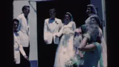 Camden New Jersey USA (1964): They Congratulate Jodi On That Wedding We All Enjoy