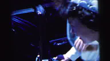 Camden New Jersey USA (1964): Bride And Groom Enter Dark Car Together And Sit In