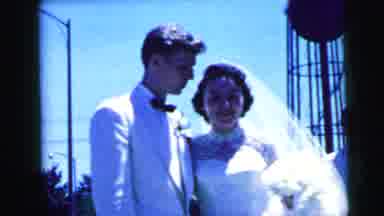 Camden New Jersey USA (1964): Moment Of Great Joy Before The Marriage When Wife