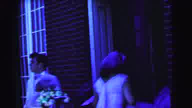 Camden New Jersey USA (1964): People Are Walking Into A Church To Participate In A