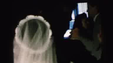Camden New Jersey USA (1964): Well Dressed Bride And Groom Dancing With Parents