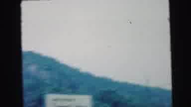 Camden New Jersey USA (1964): Driving Through Rural Area In Summertime Surrounded