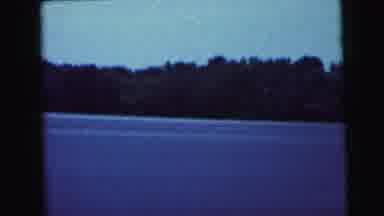 Camden New Jersey USA (1964): View Of Rocky And Forested Landscape While Driving