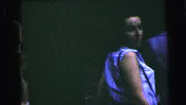 Camden New Jersey USA (1964): A Lady Is Fighting To Someone She Fully Tension Mind