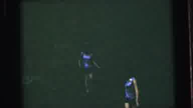 Camden New Jersey USA (1964): Girls On Cross Country Team Running Outside In
