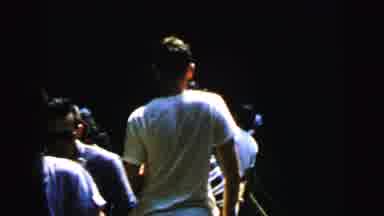 Camden New Jersey USA (1964): Men And A Young Woman In Some Kind Of Uniform Walk