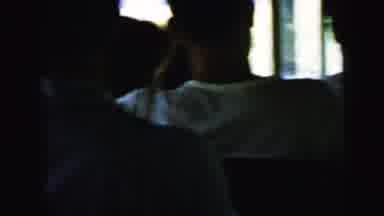 Camden New Jersey USA (1964): Footage In A Bus Full Of Man In A White Shirt From