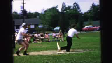 Camden New Jersey USA (1964): Persons Are In The Ground Playing Cricket