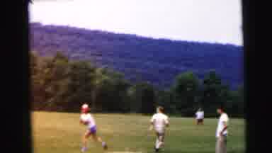 Camden New Jersey USA (1964): The Peoples Are Playing In The Cricket And They